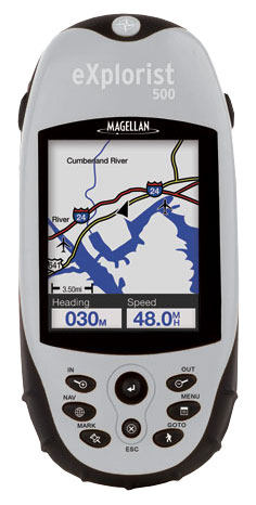  GPS  Magellan eXplorist 500