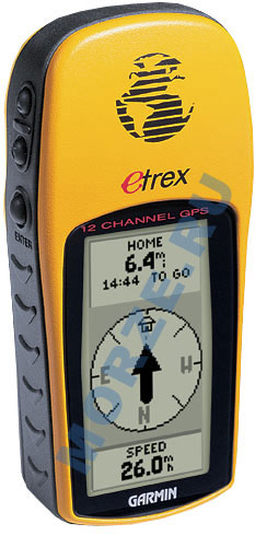 Портативный GPS навигатор Garmin E-Trex