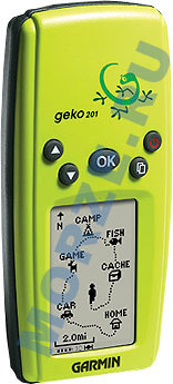 Портативный GPS навигатор Garmin Geko 201