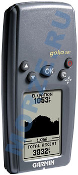 Портативный GPS навигатор Garmin Geko 301