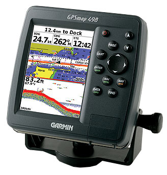 GPS картплоттер/эхолот Garmin GPSMAP 498C Sounder