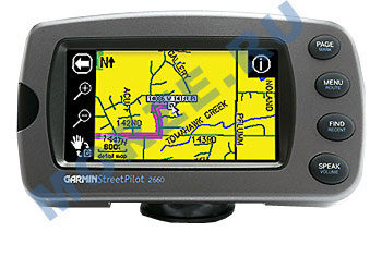 Мобильный GPS навигатор StreetPilot 2660